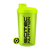 Шейкер, Shaker Scitec Nutrition, Scitec Nutrition, 700 мл (Неоново-жовтий)