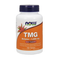 Добавка для здоров'я, TMG Betaine - 1,000 mg, NOW, 100 таблеток