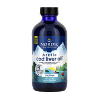 Омега-3, Arctic Cod Liver Oil 1060 mg Omega-3, Nordic Naturals, 237 мл (Апельсин)