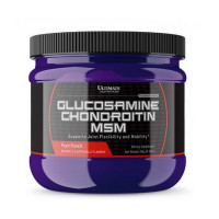 Для суставов и связок, Glucosamine Chondroitin Msm, Ultimate Nutrition, 158 г (Фруктовый пунш)