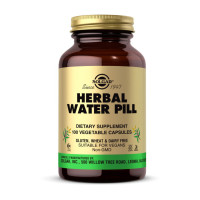 Жироспалювач, Herbal Water Pill, Solgar, 100 капсул