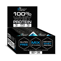 Сывороточный протеин, 100% Whey Protein, Powerful Progress, 20 пакетиков по 32 г (Ассорти)