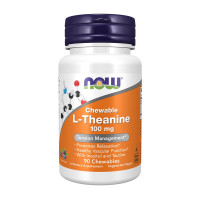 L-Theanine 100 mg Chewable (90 chew tabs)