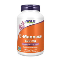 Добавка для здоров'я, D-Mannose 500 mg, NOW, 240 капсул