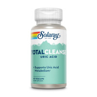 Добавка для здоров'я, Total Cleanse Uric Acid, Solaray, 60 капсул
