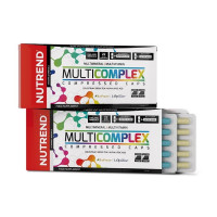 Вітаміни та мінерали, MultiComplex Compressed Caps, Nutrend, 60 капсул