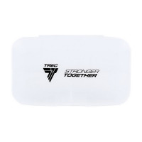 Таблетница, Pillbox Stronger Together, TREC nutrition (Белый)