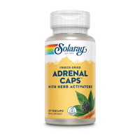 Добавка для здоровья, Adrenal Caps freze-dried, Solaray, 60 капсул
