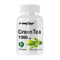 Жироспалювач, Green Tea 1000 mg, IronFlex, 100 таблеток
