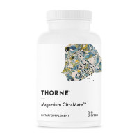 Магний, Magnesium CitraMate, Thorne Research, 90 капсул