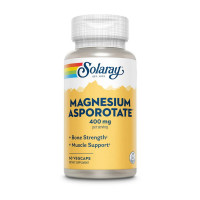 Магній, Magnesium Asporotate 400 mg, Solaray, 60 капсул