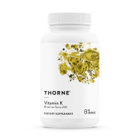 Вітаміни, Vitamin K, Thorne Research, 60 капсул
