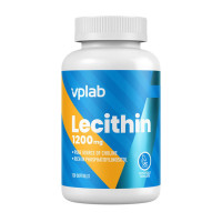 Добавка для здоров'я, Lecithin 1200 mg, VP Lab, 120 капсул