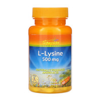 Лизин, L-Lysine 500 mg, Thompson, 60 таблеток