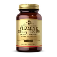 Вітаміни, Vitamin E 268 mg (400 IU), Solgar, 100 капсул