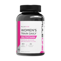 Мультивитамины, Women's Train Daily Multivitamin, R1 (Rule One), 60 таблеток