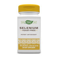 Селен, Selenium 200 mcg, Nature's Way, 100 капсул