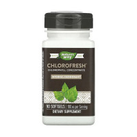 Добавка для здоров'я, Chlorofresh Chlorophyll Concentrate, Nature's Way, 90 капсул