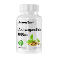 Ашваганда, Ashwagandha, IronFlex, 100 таблеток