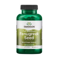 Добавка для здоров'я, Fenugreek Seed 610 mg, Swanson, 90 капсул