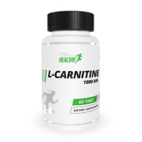 L-карнітин, L-Carnitine 1000 mg, Healthy Sport Nutrition (MST), 60 таблеток