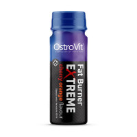 Жиросжигатель, Fat Burner Extreme Shot, OstroVit, 80 мл (Вишня-апельсин)