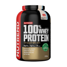Сывороточный протеин, 100% Whey Protein, Nutrend, 2,25 кг (Малина)