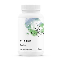 Таурин, Taurine, Thorne Research, 90 капсул