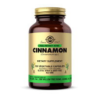 Жироспалювач, Cinnamon, Solgar, 100 капсул