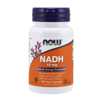 Добавка для здоровья, NADH 10 mg, NOW, 60 капсул