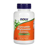 Добавка для здоров'я, Curcumin Phytosome, NOW, 60 капсул