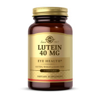 Добавка для здоровья, Lutein 40 mg, Solgar, 30 капсул