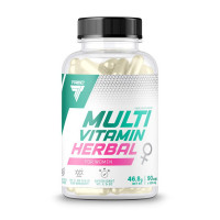 Мультивитамины, Multivitamin Herbal For Women, TREC nutrition, 90 капсул