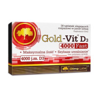 Витамины и минералы, Gold-Vit D3 Fast 4000 j.m., OLIMP, 90 таблеток