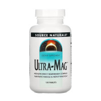 Витамины и минералы, Ultra-Mag, Source Naturals, 120 таблеток
