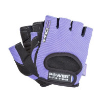 Перчатки для тренировок, Pro Grip Gloves Purple 2250PU, Power System, размер M