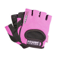 Рукавички для тренувань, Pro Grip Gloves Pink 2250P1, Power System, розмір M