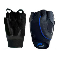 Рукавички для тренувань, Fitness Gloves Black-Blue 9138, PowerPlay, розмір M