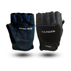 Fitness Gloves 9058 Black-Blue (XS, S, M, L, XL)