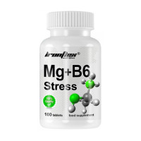 Вітаміни та мінерали, Mg+B6 Stress, IronFlex, 100 таблеток