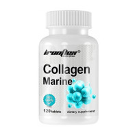 Коллаген, Collagen Marine, IronFlex, 120 таблеток
