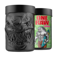 Глютамін, One Raw Glutamine, Zoomad Labs, 400 г (Вишнева бомба)