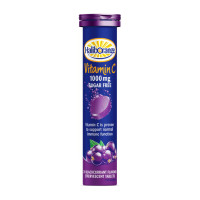 Витамины, Vitamin C 1000 mg Sugar Free, Haliborange, 20 таблеток (Чёрная смородина)