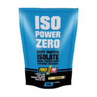 Ізолят протеїну, Iso Power Zero, Power Pro, 500 г (Полуниця з вершками)