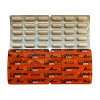 L-карнітин, L-Carnitine 1500 Extreme Mega Caps 1 блистер, OLIMP, 30 капсул