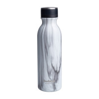 Шейкер, Bohtal Insulated Flask White Marble, SmartShake, 600 мл