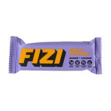Протеїновий батончик, Fizi Guilty Pleasure Bar, Fizi, 45 г (Арахіс з карамеллю)