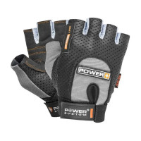 Перчатки для тренировок, Power Plus Gloves Grey 2500GR, Power System, размер S