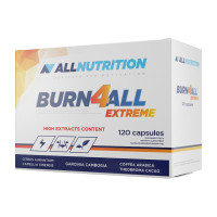 Жиросжигатель, Burn4all Extreme, All Nutrition, 120 капсул