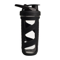 Шейкер, SmartShake Reforce Glass, SmartShake, 700 мл (Чёрный)